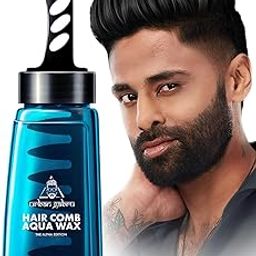 UrbanGabru Aqua Hair Wax | Alpha Edition 2-in-1 Men Hair Styling Wax | Strong Hold Wet look & Shiny finish all day (260 ml)-picture-29