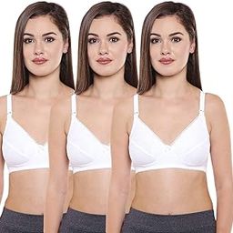 Pack of 3 Maternity/Feeding Bra in White Colour - E1523WWW-image-85