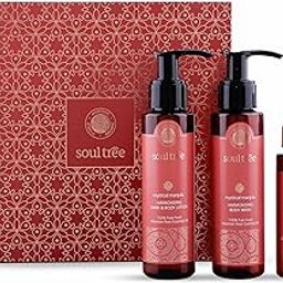 SoulTree Mystical Manjula Rose Essentials Harmonising Body Care Gift Box - 250ml-image-93