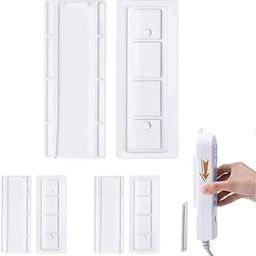 Self Adhesive Power Strip Holder Power Strip Fixator Wall Mount No Punch Socket Cable Fixer for Surge Wi-Fi Router Tissue Box Remote Control Organizer Saving Space (Pack of 2).-picture-10