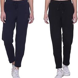 Womens Combo Regular fit Joggers,Casual Track Pants for Everyday Wear,Gym and Fitness Pant (Black Navy_)-image-41