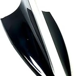 A2D? 11991. Dual Tone Shark Fin Shape Decorative Roof Car Antenna Black n Silver for Volkswagen Polo Type 2-image-21