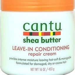 CANTU Shea Butter Leave in Conditioning Repair Cream For Dry Hair 453g,1 Count-13