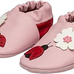 Lady Bug Theme Unisex Premium Leather Baby Shoes � Soft, Stylish & Durable for Everyday Comfort � Perfect for Little Feet Pink (0-6 Months)-image-68