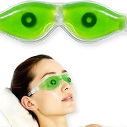 TOP RATING REVIEW SB Consumer care Aloe Vera Cool Gel Eye Mask magnet Summer Ice Cooling Sleeping Mask for Eye Patches Remove Dark Circles Fatigue Cool Eyes Pain relief (Aloe vera)-image-5