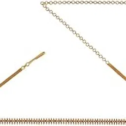 kushal's Fashion Jewellery Gold Polished Antique Belt With Adjustable Chain Best for Festive Season & Special Occasion - 433480-picture-19