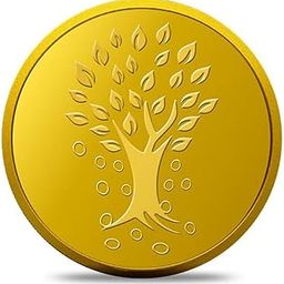 22k (916) 4 gm Kalpataru Tree Yellow Gold Coin-70