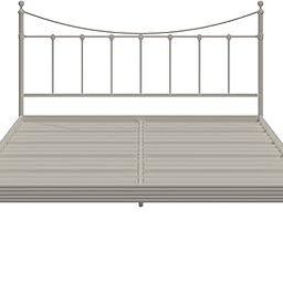 The Original Bed Co. Camden King Size (6ft) Metal Bed (Glossy Finish, Ivory) (for Mattress Size: 72”x78”)-21