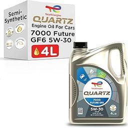 TotalEnergies Quartz 7000 Future GF6 5W-30 ILSAC GF-6A, API SP Clean-Shield Technology|Fuel Economy Formula| Synthetic Based Engine Oil for Cars (4L)-image-4
