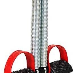 YIXTY Tummy Trimmer for Men & Women | Double Spring Waist Trimmer | ab exerciser | Abdominal Workout Equipment | Home & Gym Full Body Workout Accessories (Red)-image-16