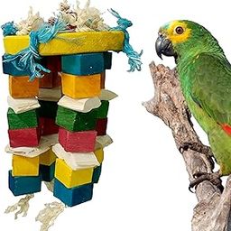 CONGO - NATURAL PARROT TREAT 31X18Cm Cuttlebone Piece Color Hanging Jhummer For Conure,Amazon,Senegal,African Grey,Macaw,Cockatoo And Other Birds(Piece Of 1)-image-32