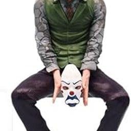 AKSKO 24cm Clown-Themed Villain Action Figure – Sitting Pose Figurine with Removable Mask, Multicolor Desk & Car Decoration – Collectible Model Toy (1 Piece)-20