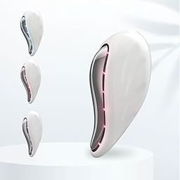 G.O.A.T Smart Electric Gua Sha Handheld Face Massager Machine For Facial | EMS Technology with LED Purple, Blue & Red Light Therapy for Face | Sonic Pulsations, Hot & Cold Massage | Anti-Aging, Acne Clearing, Skin Repair-image-56