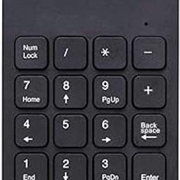 USB Numeric Keypad NK859 Portable Slim Mini Number Pad Keyboard for Laptop Desktop Computer PC, ChromBook, Surface Pro Notebook, Tax Number Calculate, Office Travel & Home - 18 Key Black-9