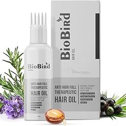 BioBird Rosemary Hair Growth Oil with Rosemary Extract, Argan Oil, Saw Palmeto and Pumpkin Seed | 100% Pure & Natural | Promotes Hair Growth | Controls Hair Fall | Clinically Tested - 100ml-image-58
