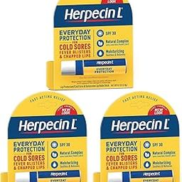 Herpecin L Cold Sore Lip Balm Stick - 0.1 oz. (3-Pack)-12