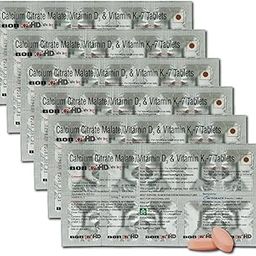 Bon K2 Hd With Advanced Calcium 60 Capsules|Enriched With Calcium Citrate Malate,Vitamin D3 And Vitamin K2-7,Multivitamin Supplements For Men & Women,60 Count-31
