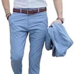 Combo Unstitched Shirt Cotton White & Lycra Blended Polyviscose Trouser 900260 Sky Blue-image-14