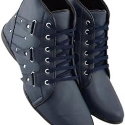 Men?s Shoes ? Stylish, Comfortable & Durable Footwear for Casual, Formal, Sports & Outdoor Activities-Navy-Boot--image-76