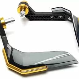 Universal Motorcycle Bike Clutch Lever Protector Brake Guard Handlebar levers Protect Handguard Adjustable & Extendable for All Bikes (Yellow)-picture-20