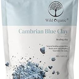 Cambrian Blue Clay Powder Healing Clay, Reduces Blemishes and Marks, Reduce Acne & Pimples, Nourish the skin and constructively heal skin For Men & Women 100gm-5