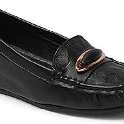 Women Comfortable and Stylish Flat Square Toe Slip On Fashion Loafer Shoes for Daily,Office, Casual and Formal Use-image-32