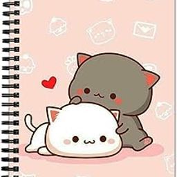 Handcrafted Hard Cover Unruled Paper Spiral Bound Printed Journal Diary Notebooks for Girls and Boys Wire Binding Memo Notepads Diary Notebooks Planner (160 Pages, A5 Size) [Spiral-bound]-19