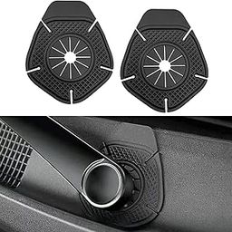 AAKICHI Anti Dust Cover for Car Wiper Hole, Anti Slip Grids and Blades, Car Accessories Silicone Windshield Wiper Protective Guards (Black)-19