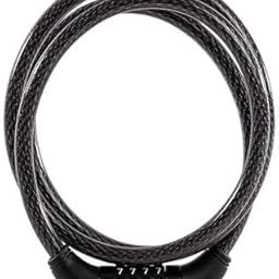 Mshine Heavy-Duty 4-Digit Keyless Security Combination Cable Lock for Bike, Scooter Bicycle, Helmet, Luggage and Anti-Theft Protection | Multi-Purpose [Pack of 1]-89