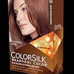 Colorsilk Pack Of 1 : Revlon Colorsilk Hair Color 55 Light Reddish Brown 1 Each-20