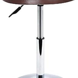 IYB - Adjustable Height 17-22 inch -Doctor/Kitchen Stool/Office Stool/Chair/Cafeteria Stool/Bar Stool Finish Color -Brown (1 Pcs, Metal)-image-58