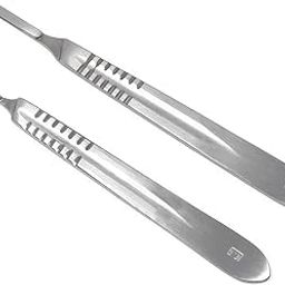 AVIS B.P. Handle No. 3 and No. 4 - Premium Stainless Steel Surgical Handles for Blades, Suitable for Medical, Dental, and Veterinary Procedures-12
