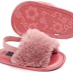 ATORSE® Baby Toddler Girls Sandals First Walker Shoes for 0-24 Months 12-18M Rose-image-36