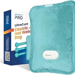 UltraCare PRO UltraCure Premium Electric Hot Water Bag - For Joint & Muscle Pain - Period Cramps - Arthritis Aches - 6 Layer Protection - Fast Heating - Smart Heating - Dual Insulation-image-23