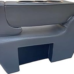 Pabla Enterprises Car Center Seat & Premium Armrest with 2 Bottle/Glass and Mobile Holder (INNOVA Crysta, Black)-23