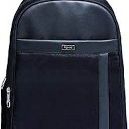 Laptop Backpack, 32L Capacity, Black with Rain Cover, College Travel Bag | 5 Chain | 2 Water Bottle Holder | 3 Compartment.-image-10