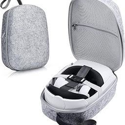 New World Storage Bag Case for Meta Quest 2 Oculus Quest 2 Travel Bag,Hard Carrying Case Carrying Bag Compatible with Oculus Quest 2 Storing VR Gaming Headset and Touch Controllers Accessories-2