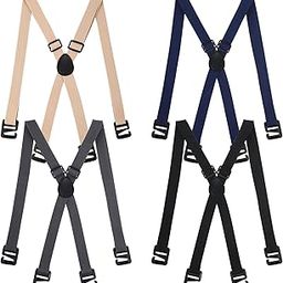 4 Pcs Hidden Suspenders for Men Hidden Suspenders Adjustable Under Clothing Undergarment Suspenders-image-70
