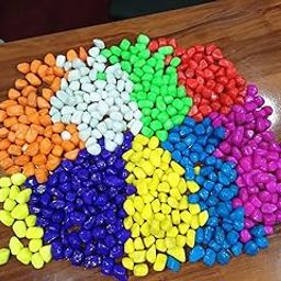Multicolor Decorative Mixed Pebbles Stone for Vase Fillers, Gardens, Pathways, Plants Pots, Fish Tank Aquarium, Art and Craft, Table, Home Décor and Multi Purpose 2 Kg-image-28
