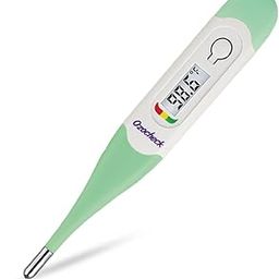 Ozocheck Digital With Flexible Tip | Fever Alarm & Beep Function | Waterproof Flexi Fast, 10 Seconds Fast Reading for Kids & Adults Thermometer (Green)-24