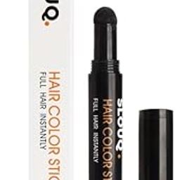 Instant Hair Root Touch Up Colour Stick | Hairline Shadow Stick | Hair Root Concealer For Thinning Hair - Long Lasting & Chemical Free (2 Gm) (Black)-image-69