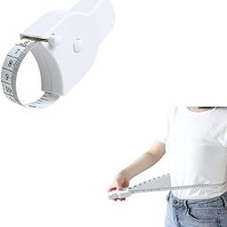 ZHENAN Body Measuring Tape 150cm/60" with Lock & Push Button - Dual Scale cm/inch Soft Tape Measure for Bust Waist Hip (BWH) - Fitness, Weight Loss, Tailoring, Sewing-10