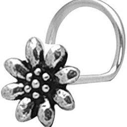 s925 sterling Silver Trendy Antique oxidized nose pin for womens-42