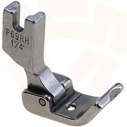 SSS-P69RH-1/4 Pressure Foot P69RH-1/4 Right Side Dori Piping Foot for Industrial Sewing Machine with High Shank-picture-13