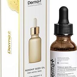 Derma cure Rosehip Seed Oil for Aging Skin, 100% Organic Cold-Pressed, 30ml-image-83