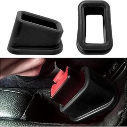 LeafLoom Seat Belt Buckle Holder - 2 Pack Silicone Boost, Raises Seat Belt for Easy Access, Stand Upright Buckling, Car Accessory (Black x2)-image-26