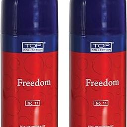 Top Collection Deodorant Perfume Spray - Freedom, 150ml each (Pack of 2) for Men-image-6