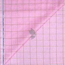 100% Superfine Cotton with Jacquard weave Solid Pattern Misty Rose (Pink) colour Unstitched Shirt Fabric of 1.60 Mts / VV2356O-image-71
