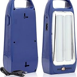 Pick Ur Needs Emergency Rechargeable Light for Home 2 Tube LED Lantern Lamp Home (Modern Blue)-image-5