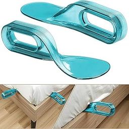 KRISHVYN Bedsheet Tucker & Mattress Lifter Tool (Pack of 1) – Ergonomic 2-in-1 Bed-Making Aid, Easy Sheet Tucking & Lifting, Reduces Back Strain, Blue Colour-image-55